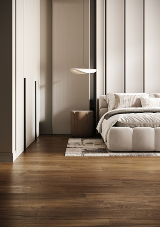 Кварцевый паркет Quartz Parquet Классик Орех Американский 400-29 5/0.6 мм